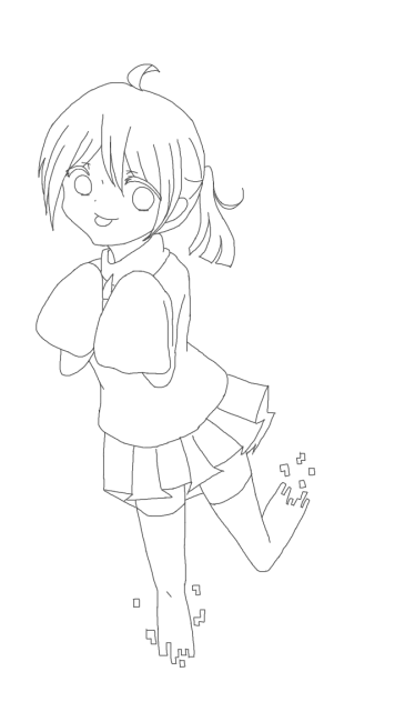 ポニテのエネ 誰か塗ってください