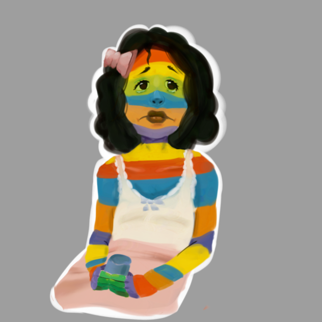 A bad case of stripes ibispaint