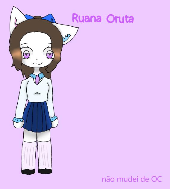 minha OC + colegial japonês