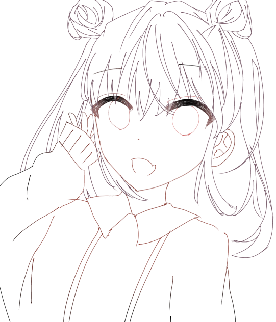 みどり💚（線画）