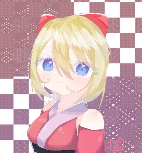 和風×金髪