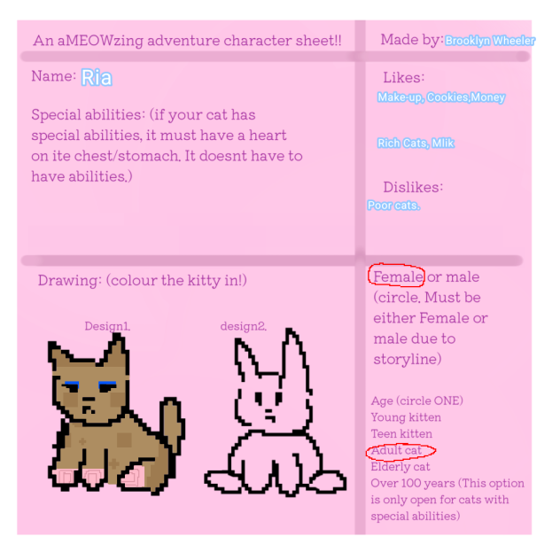 Cat character! - ibisPaint