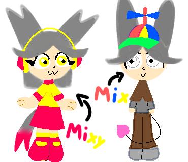 mixy y mix HUMANOS