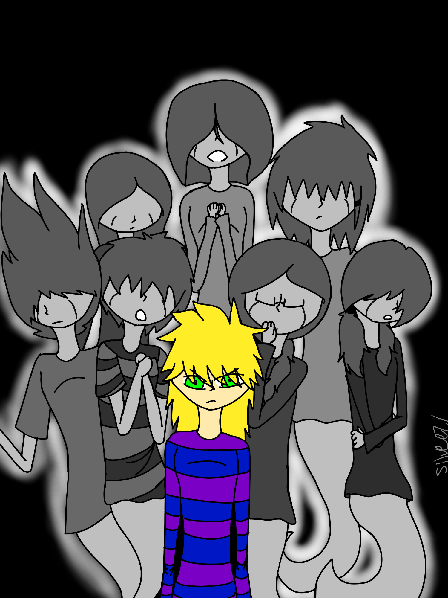 Ghostly Family - ibisPaint