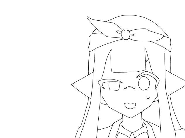 とあイカ日記線画