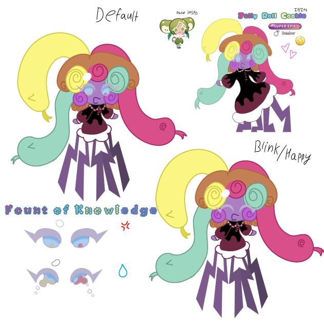 Jelly Roll Cookie Sprites