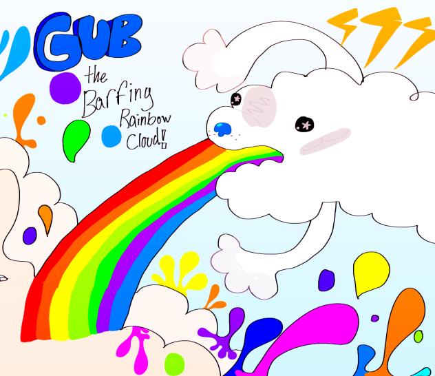 🌈Gub the barfing cloud☁️