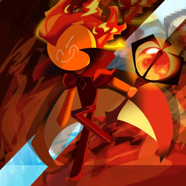 炎の精霊クッキー