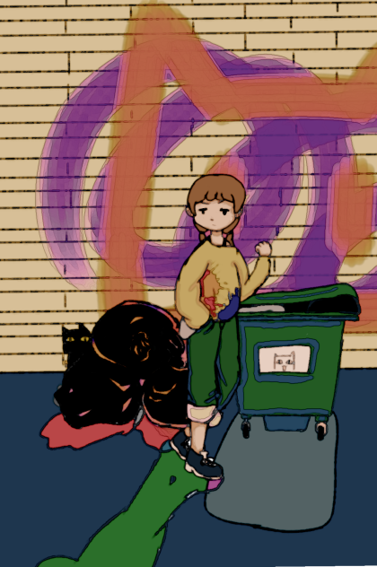 猫と少女