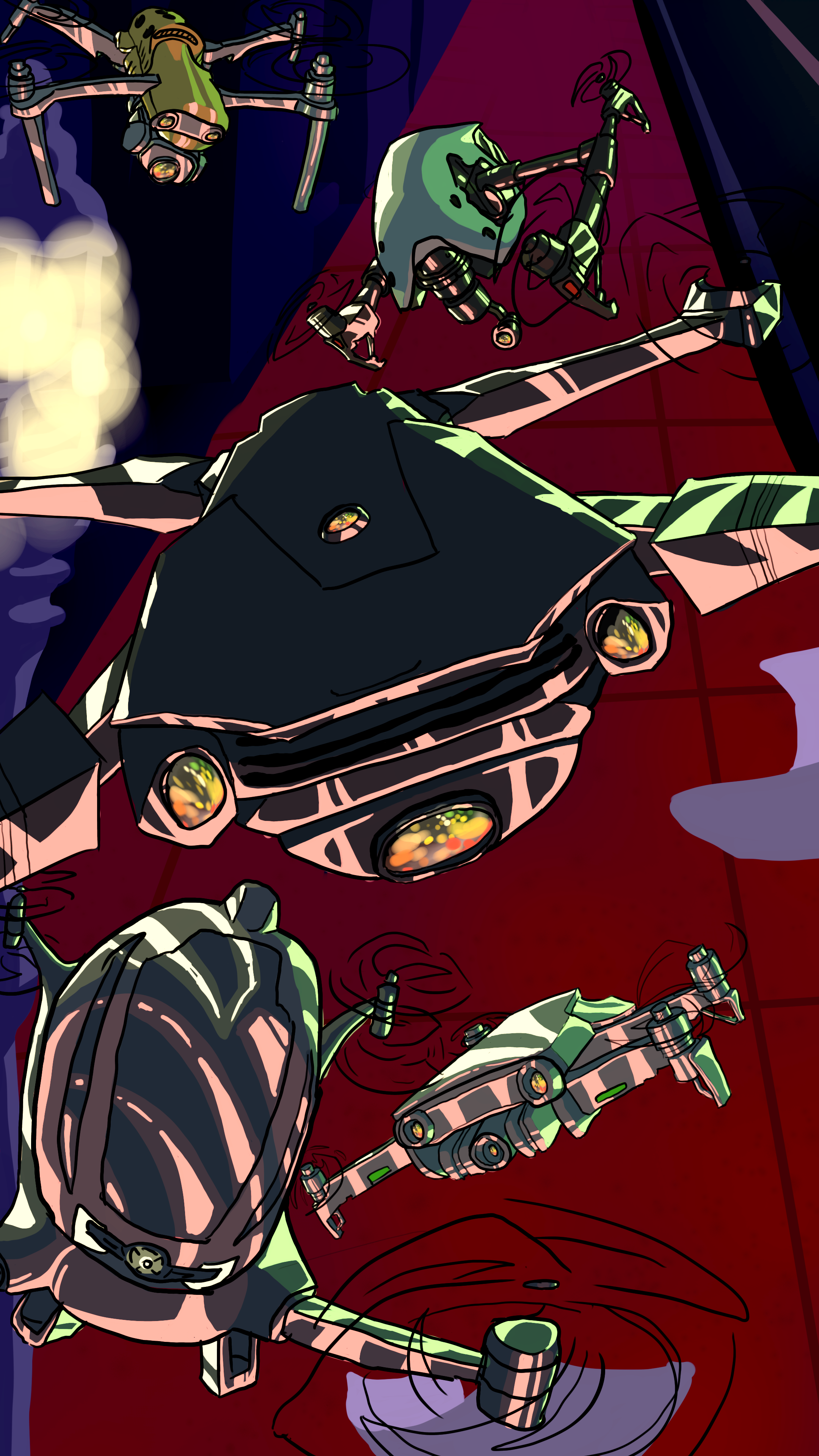 Drones - ibisPaint