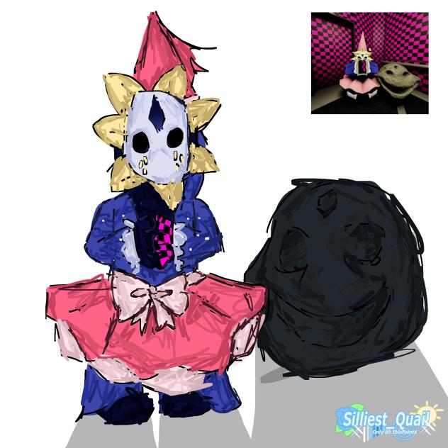 pretty princess attendant
