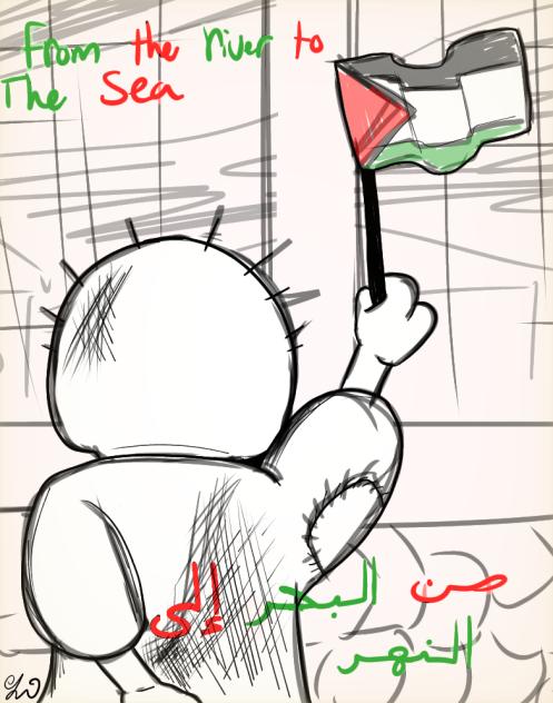 Handala sketch