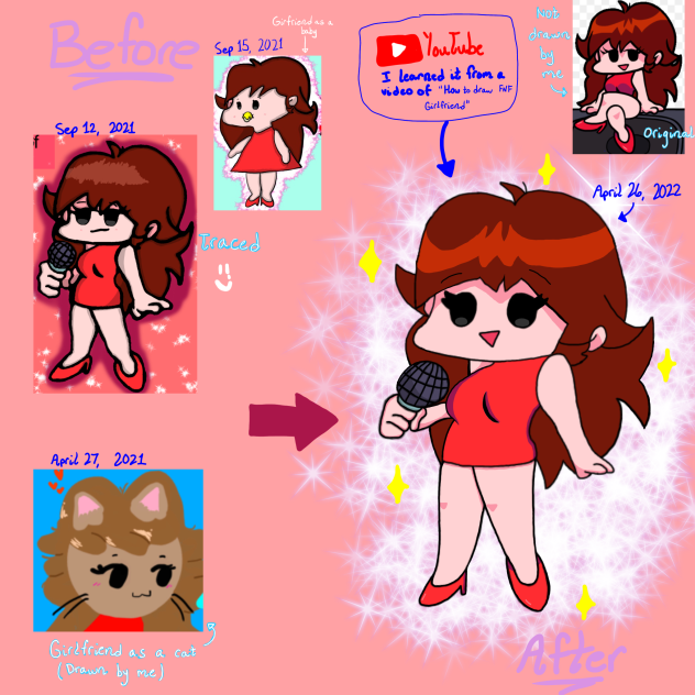 FNF Girlfriend (Not Traced!)