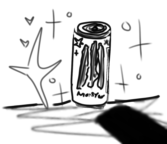 monster can doodle ibisPaint