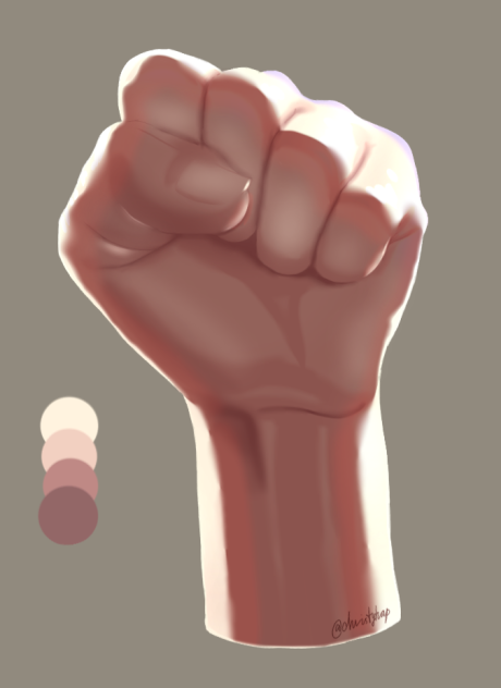 brofist (painting study)