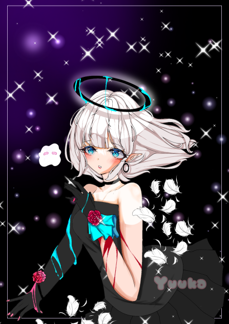 white angel of cosmos