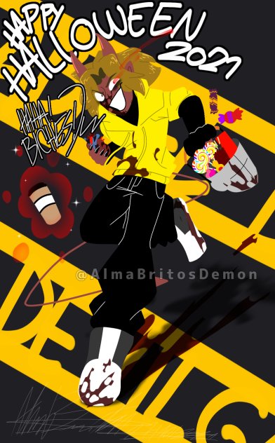 Happy Halloween 2021-Devil Gabriel B