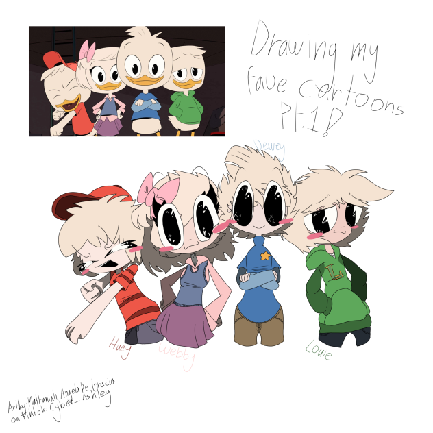 Drawing My Fave Cartoons Pt.1!