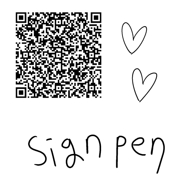 sign pen