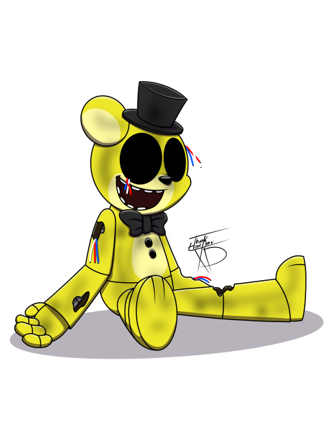 Withered Golden Freddy