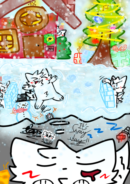 snowy day