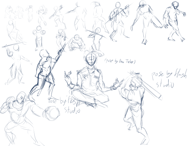 pose practice