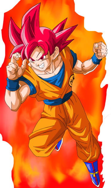 Super Saiyan God Goku