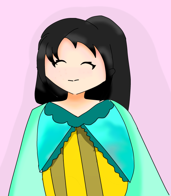 Simple Smiling Girl