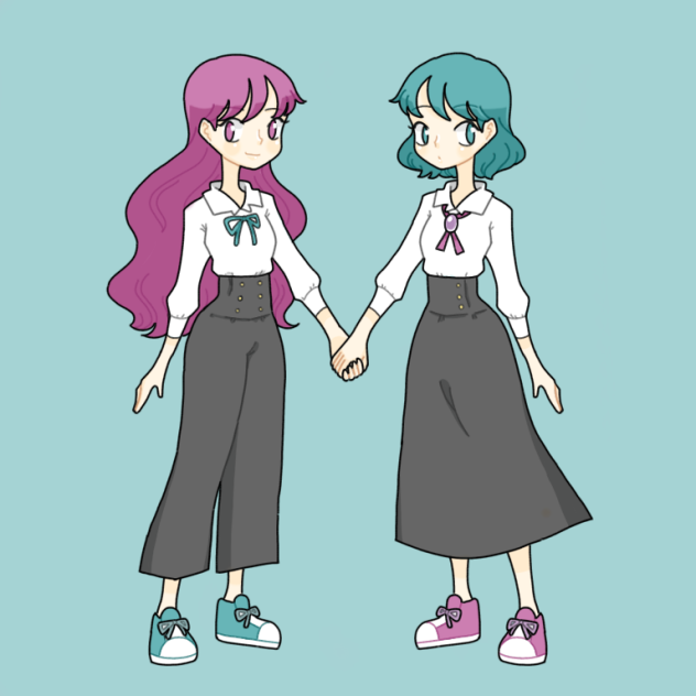 双子コーデ