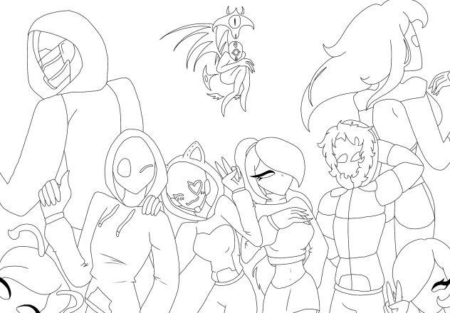 WIP of fan art for Agoodname