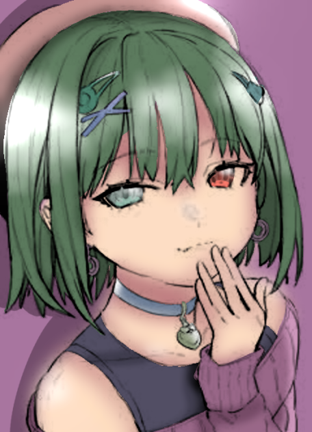 オッドアイ少女