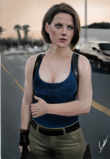 jill Valentine scap raccoon city