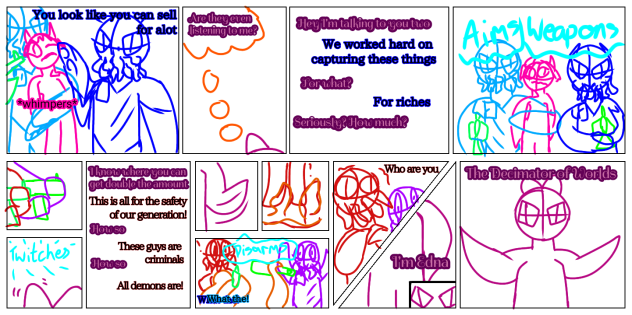 I'm Edna. Half-FNaF Comic
