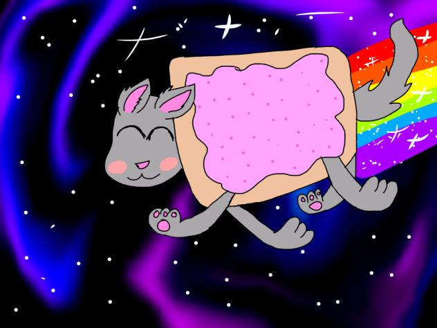 Nyan cat speedpaint