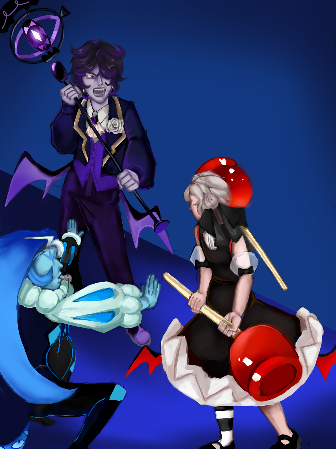 round 1... FIGHT! - ibisPaint