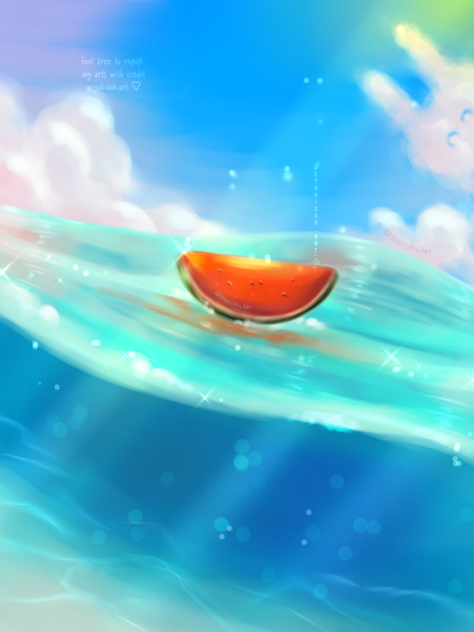 Summer ♡︎ Syahidah art
