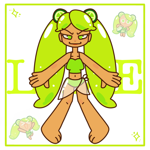 lime cookie