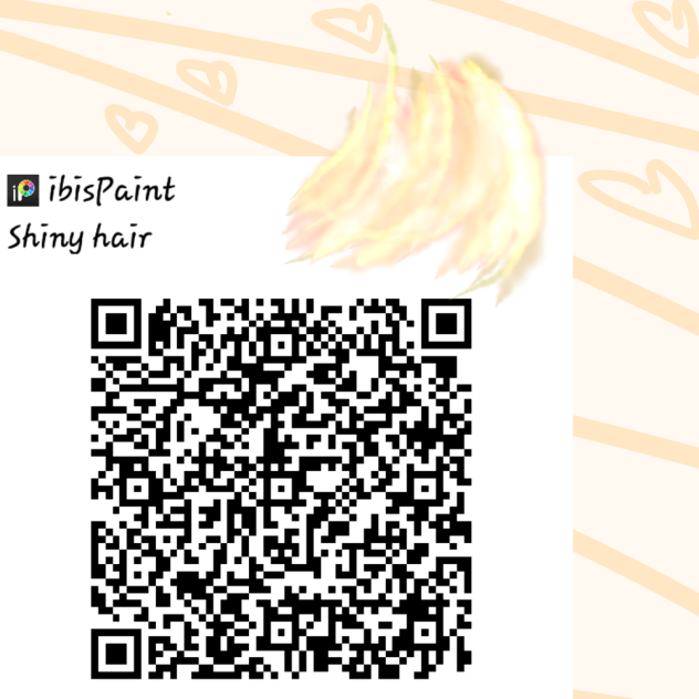 Shiny hair brush