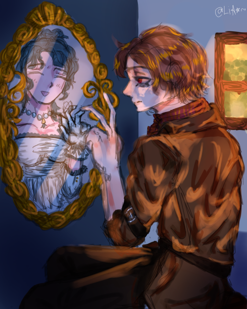 all that remains is a reflection - ibisPaint