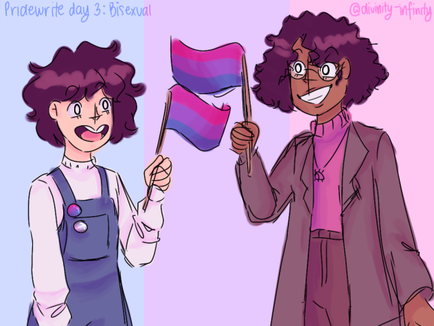 pridewrite day 2 - bisexual