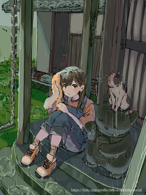 雨宿り - ibisPaint