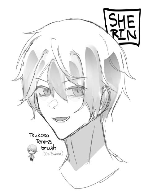 i made the Tsukasa Tenma brush