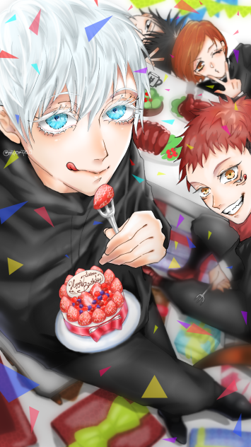 五条先生の誕生日会