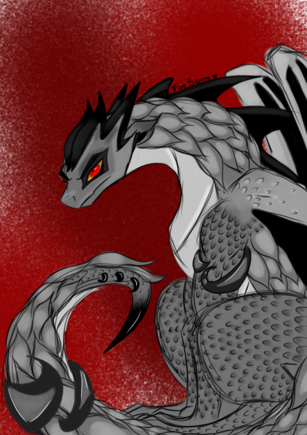 Oc dragon assassin 😈💀