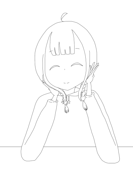 線画(スランプ中)