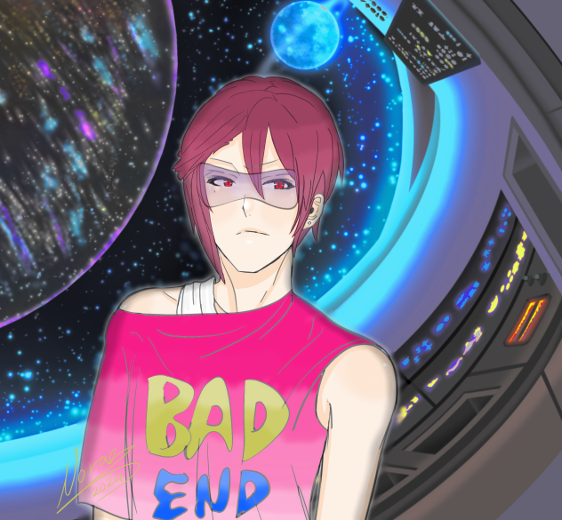 Stuck in space - ibisPaint