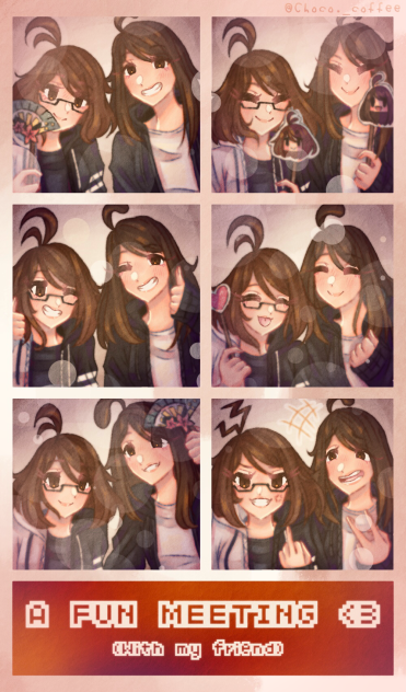 A fun meeting (with my friend ^^)