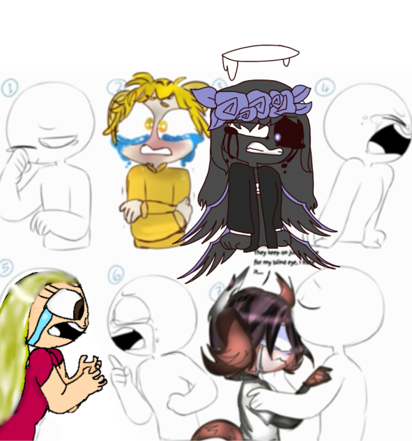Crying collab pt 2 - ibisPaint