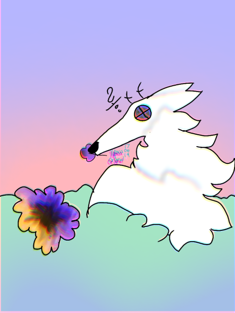 The wolf - ibisPaint