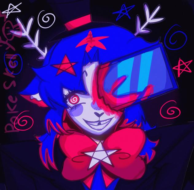 TW bright colors and blood